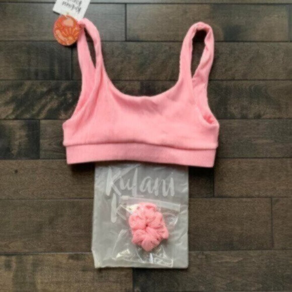 Kulani Kinis Bikini top and matching Scrunchie -  New with tags
